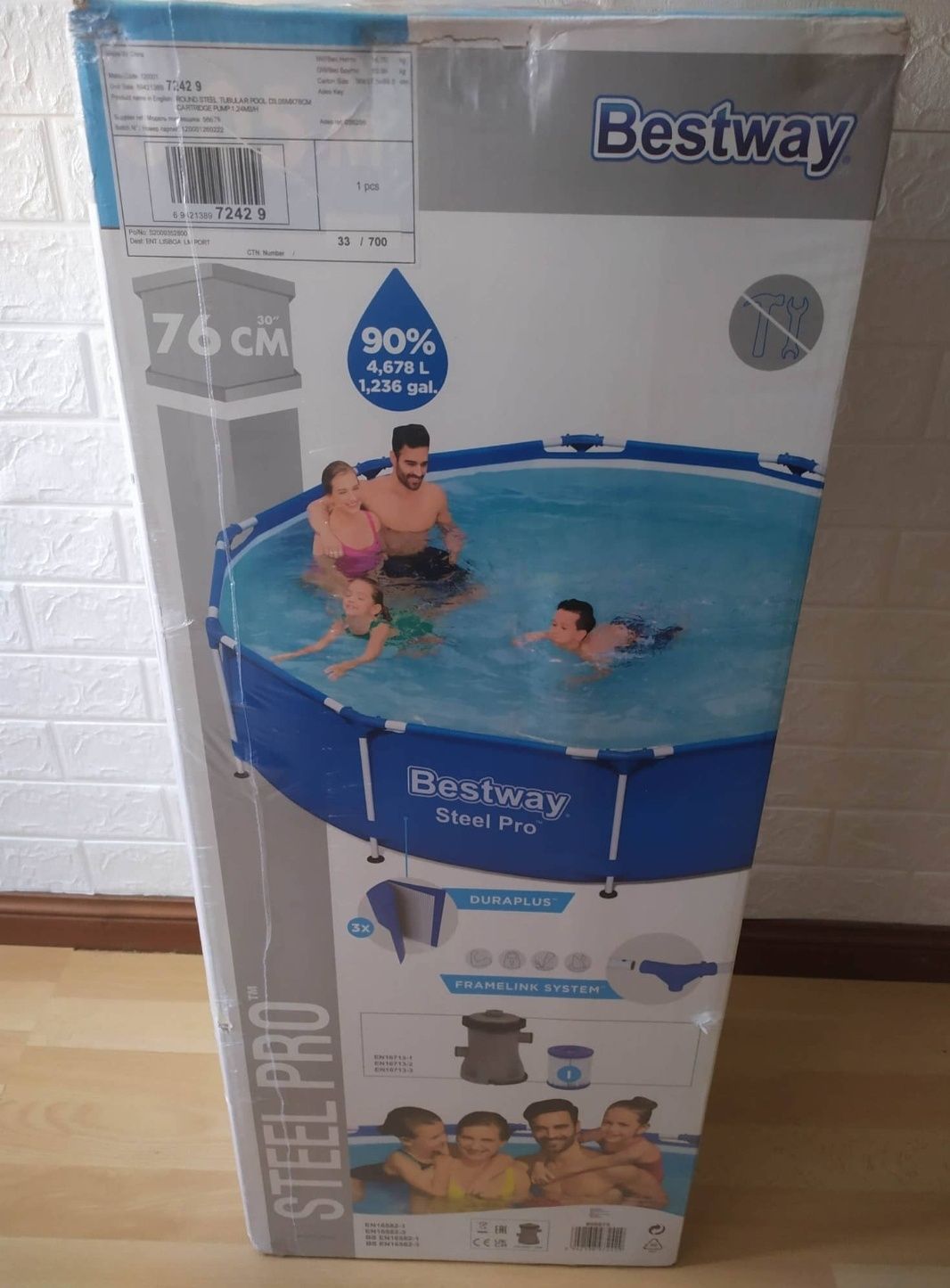 Piscina bestway 305x75 embalada