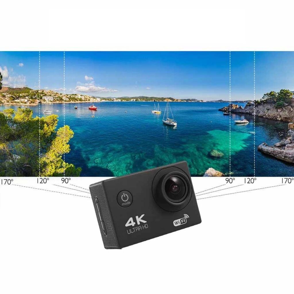 Kamera Ssportowa 4K UHD Wi-Fi PRO GO wodoodporna