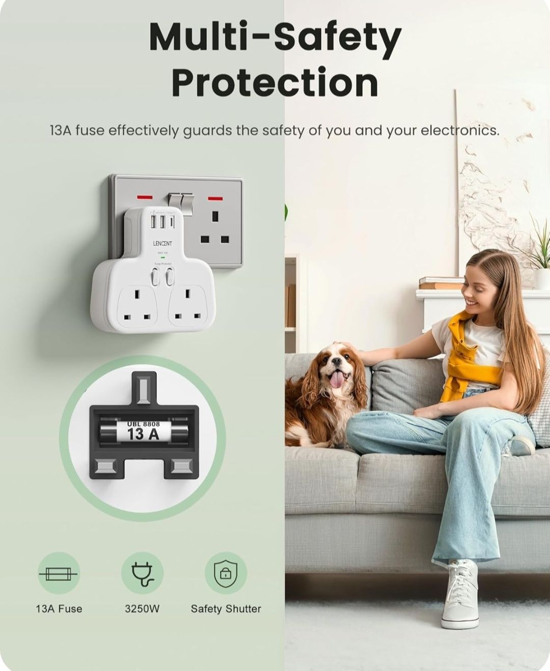Podwójny adapter lencent z Usb
