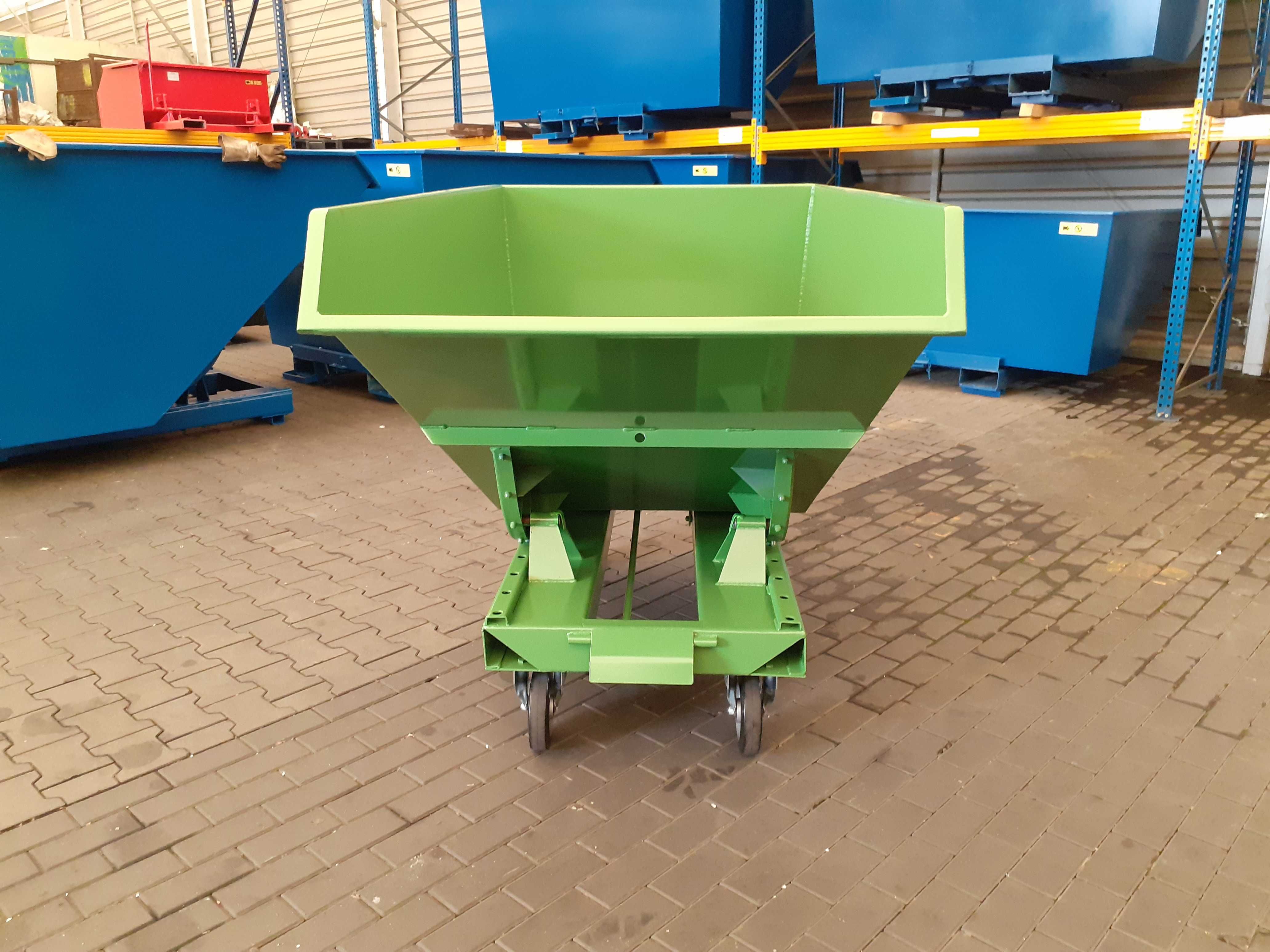 Koleba TK 1100 od ręki 1,1 m3 na odpady złom = Cena producenta brutto