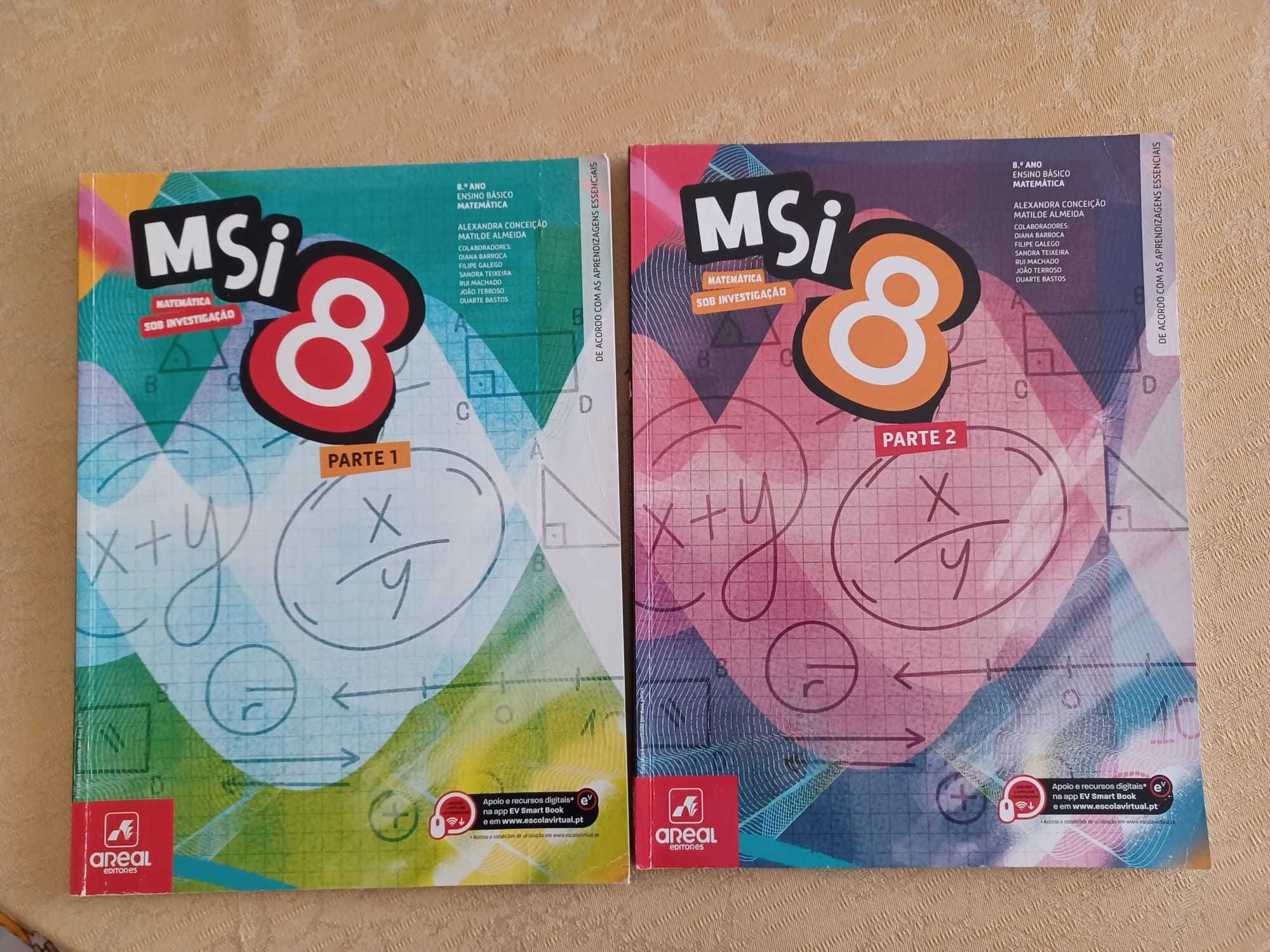 MSI 8 - Matemática Sob Investigação 8 - 8.º Ano