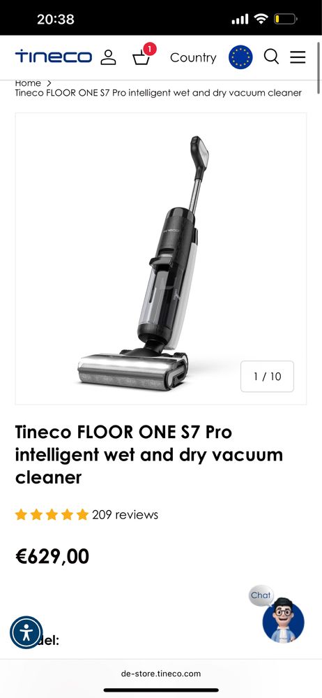 Tineco Floor One S7 pro