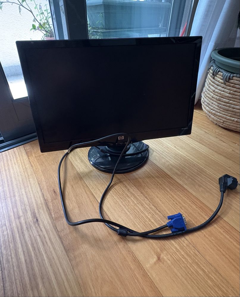 Monitor LCD HP S2031a VGA e DVI