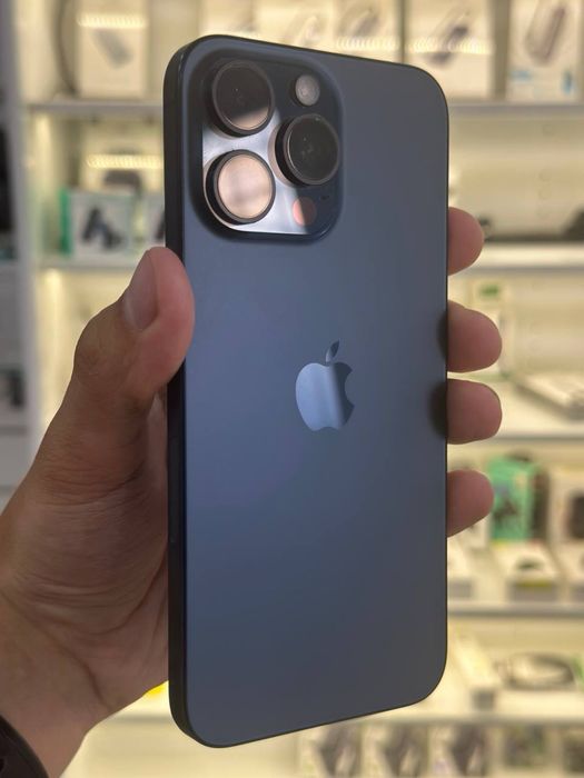 iPhone 15 Pro Max Blue Titan 256gb