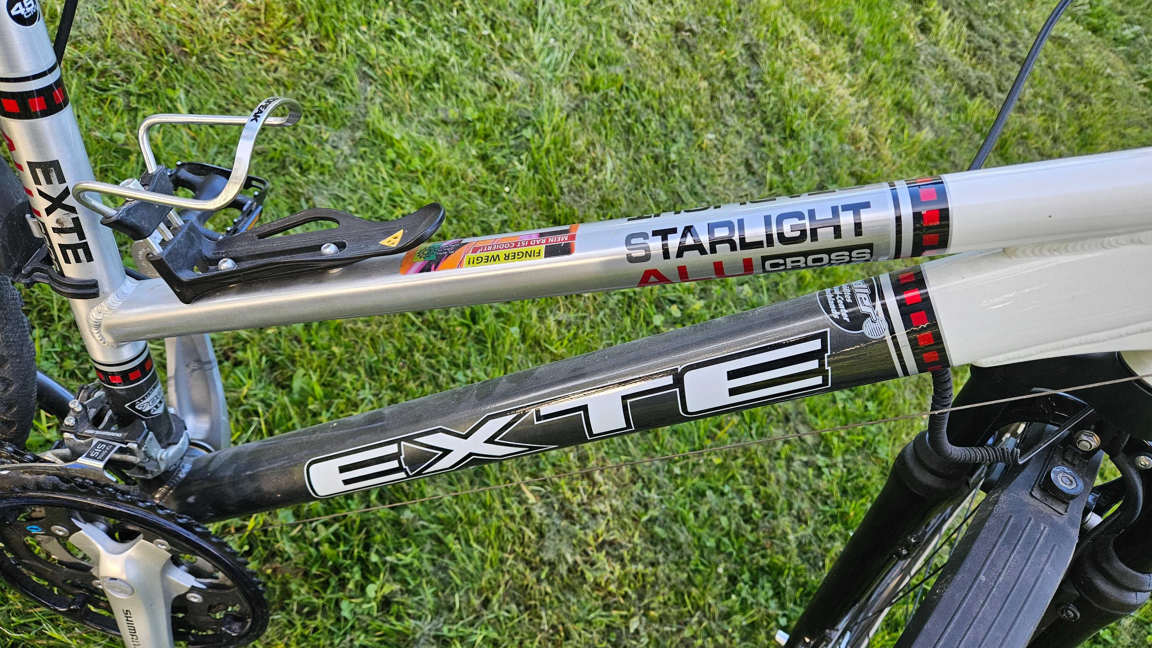 Rower Trekkingowy Exte Starlight AluCross - Napęd Shimano 3x8 Stan BDB
