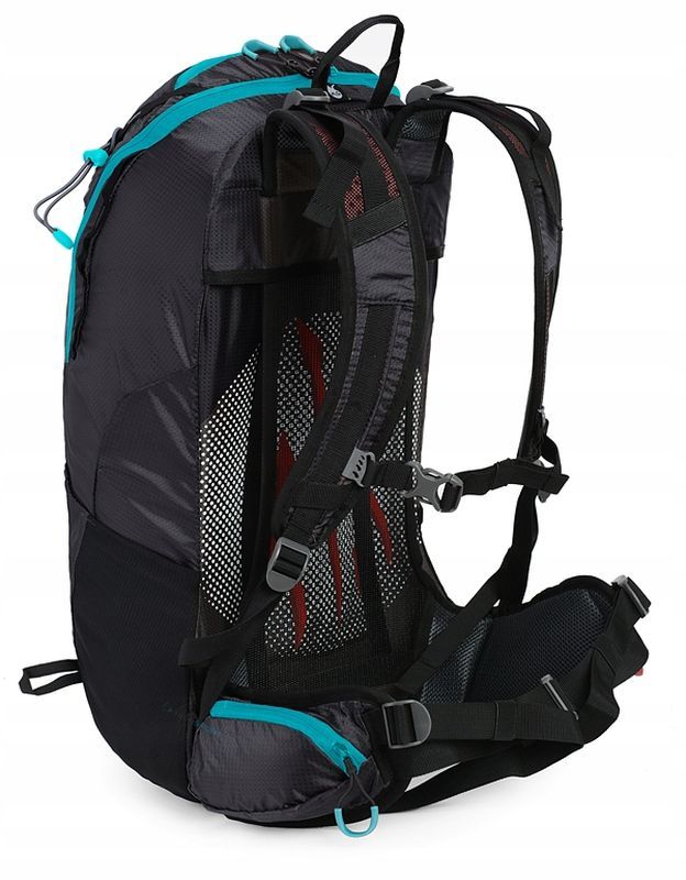Campus Polaris 37l | Lekki Wygodny Plecak Miejski | Czarno-niebieski