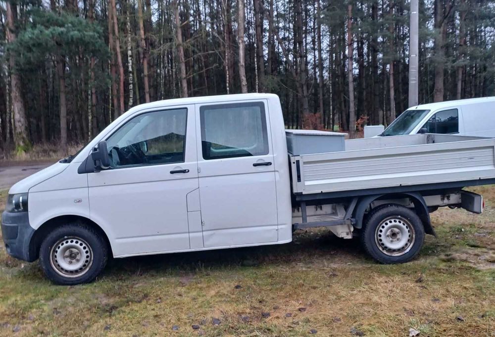 Volkswagen Transporter T5 lift 2.0 TDI doka brygadowka paka T6 klima