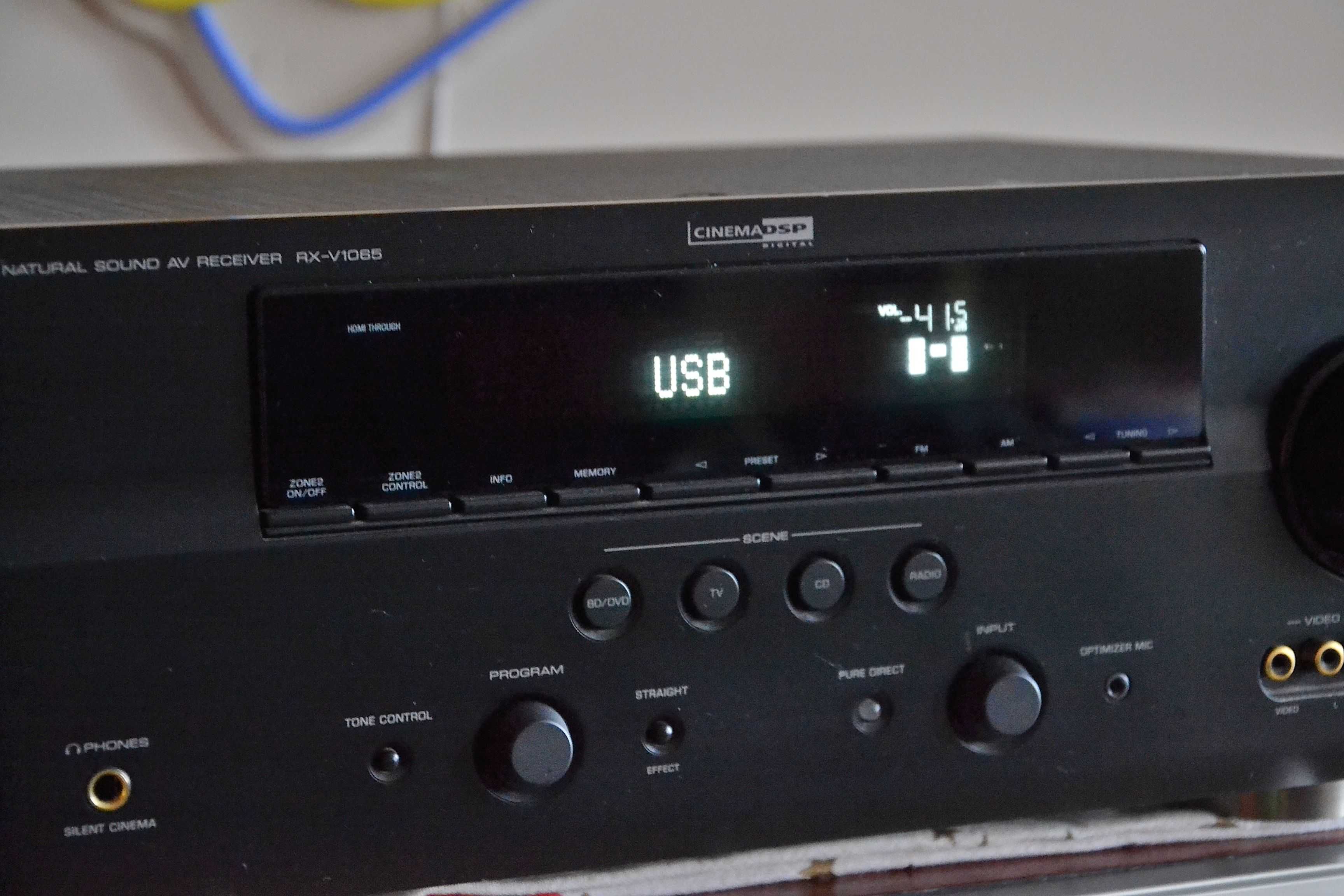 Amplituner YAMAHA RX-V1065 - wysoki model - stan bdb