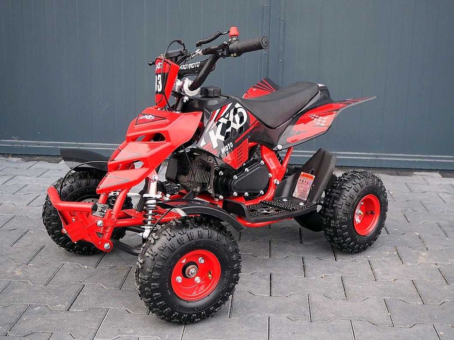 Mini quad spalinowy kład 49 50 cc kxd koła 4 6 cale wysyłka szarpak