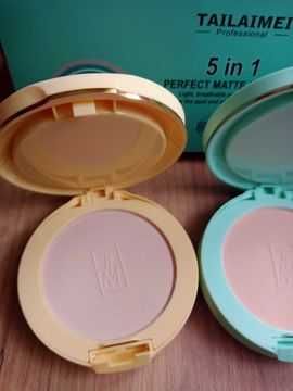 Tailaimei puder kompaktowy 5w1 z lusterkiem
