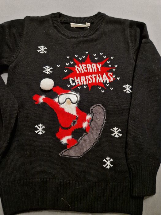 Świąteczny sweter Kappahl 140