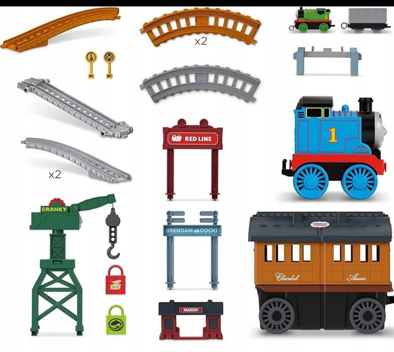 Zestaw torów transformacja Tomek i przyjaciele