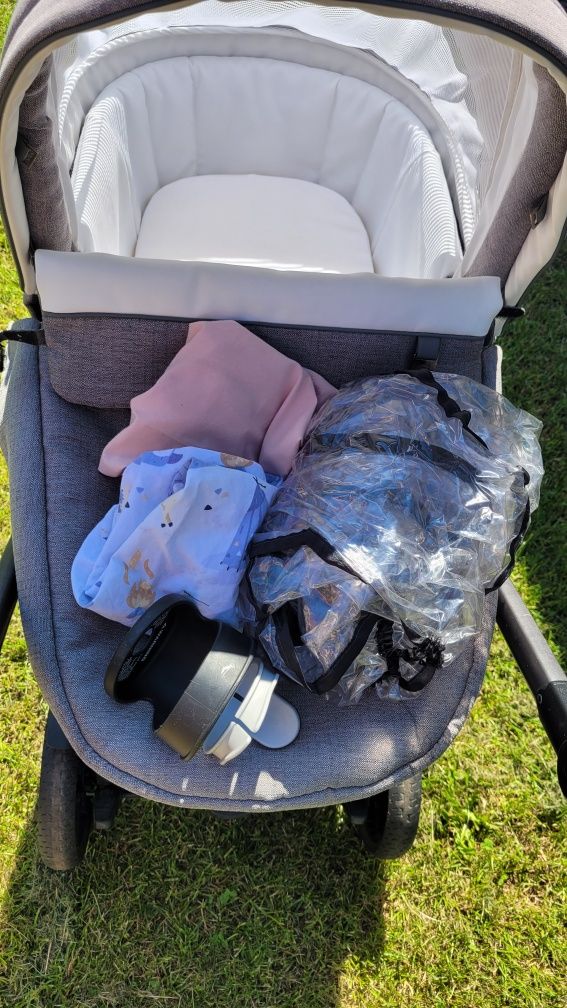 Wózek 2w1 Peg Perego Book City Grey