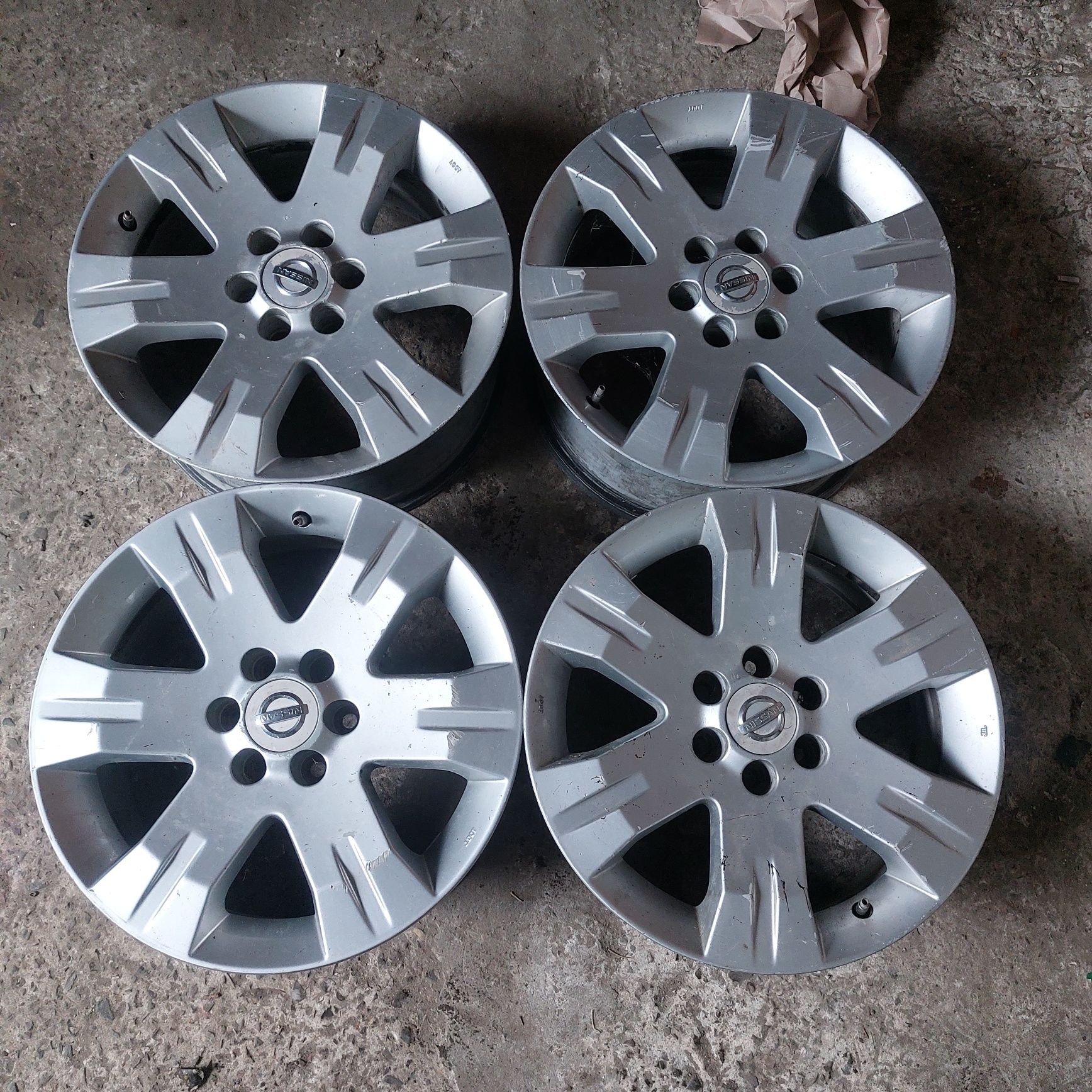Диски титани 6 114.3 17 Nissan Navara D40 partfinder нісан навара