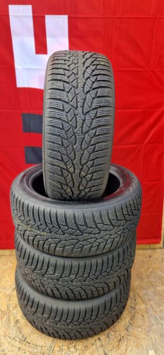 Opony zimowe Nokian 215/45R16 7MM dot 16 opony używane zima