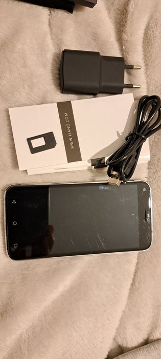 Telefon Smartfon Kiano Elegance 5.1 black dual sim 8Mpx Quad Core