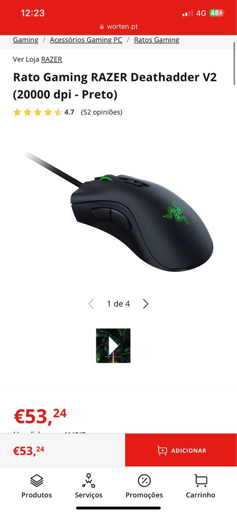 Teclado e Mouse Razer