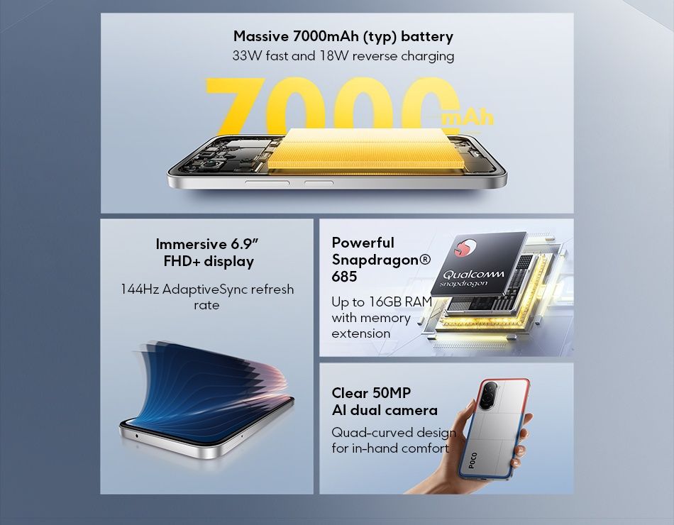 Poco M7 4G  Global Version New
