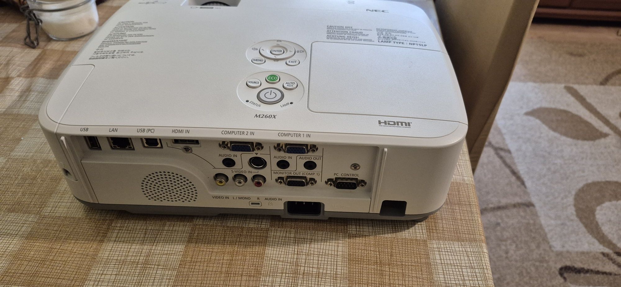 NEC projektor,rzutnik M260 x nowy
