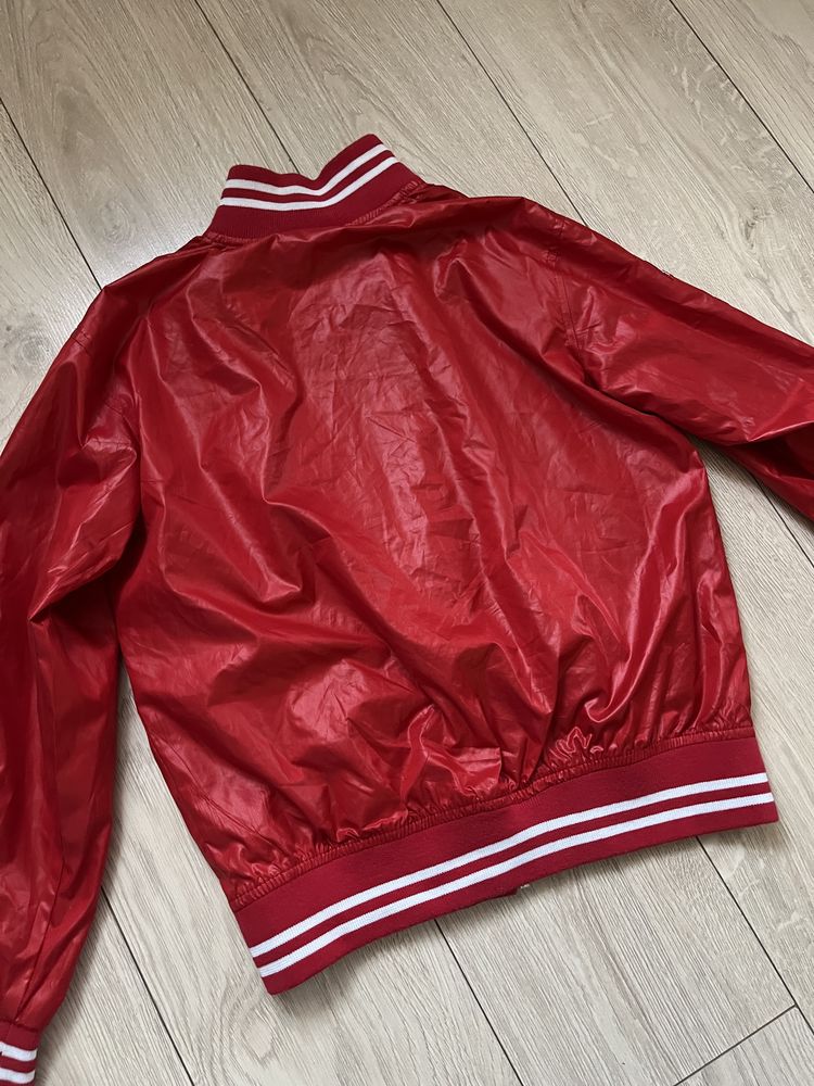 Куртка детская подростковая ветровка Ralph Lauren красная 164/170 ОРИГ