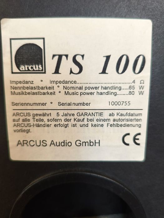 Kolumny Arkus TS -100