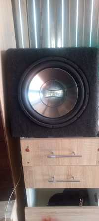 Car audio. Skrzynia basowa Infinity wzmacniacz magnat