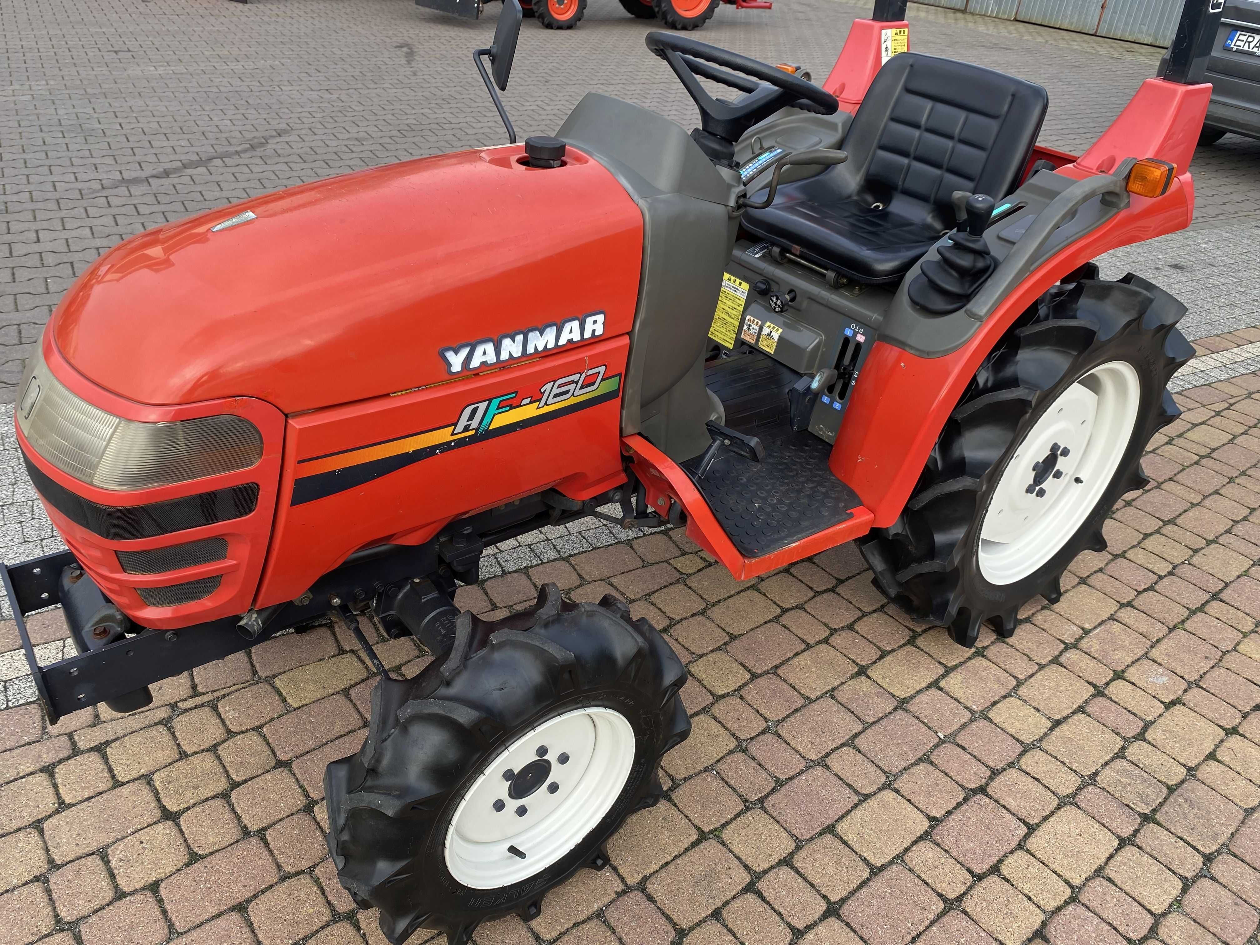 Mini traktor ciągnik YANMAR AF160 16KM rewers 4x4 super stan