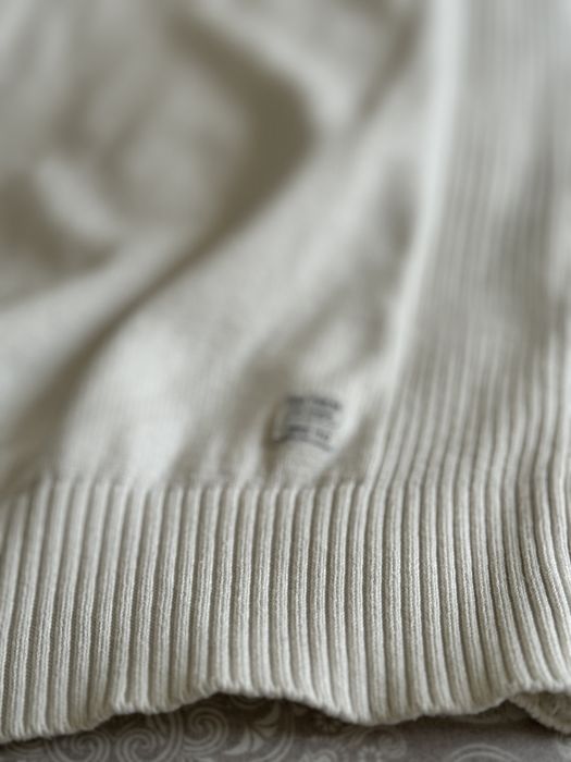 Sweter męski Tom Tailor rozm. 44 ecru stan bdb