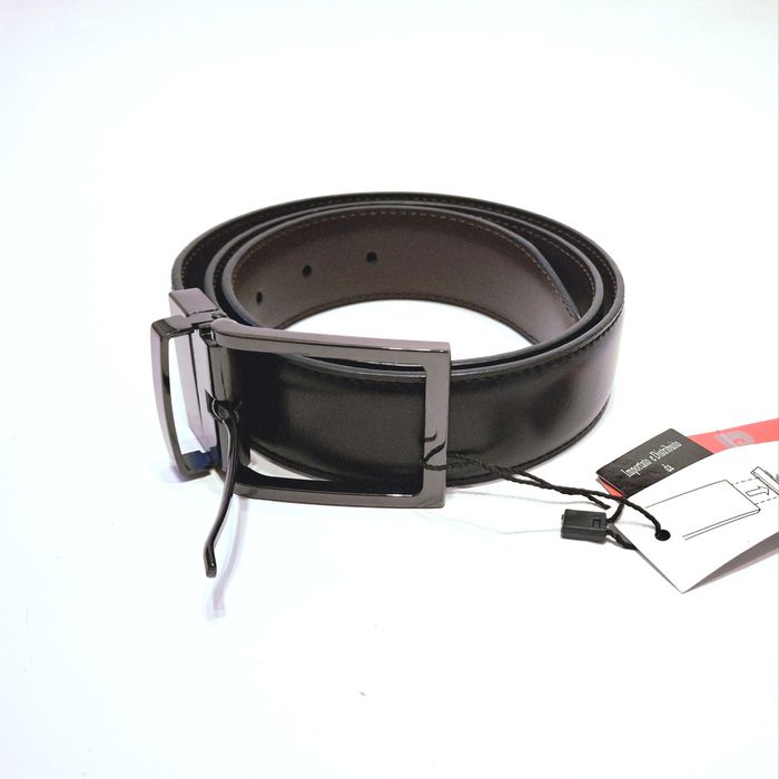 Pasek skórzany dwustronny made in italy