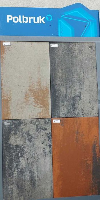 Kostka brukowa Polbruk prostokąt szary kostki brukowe