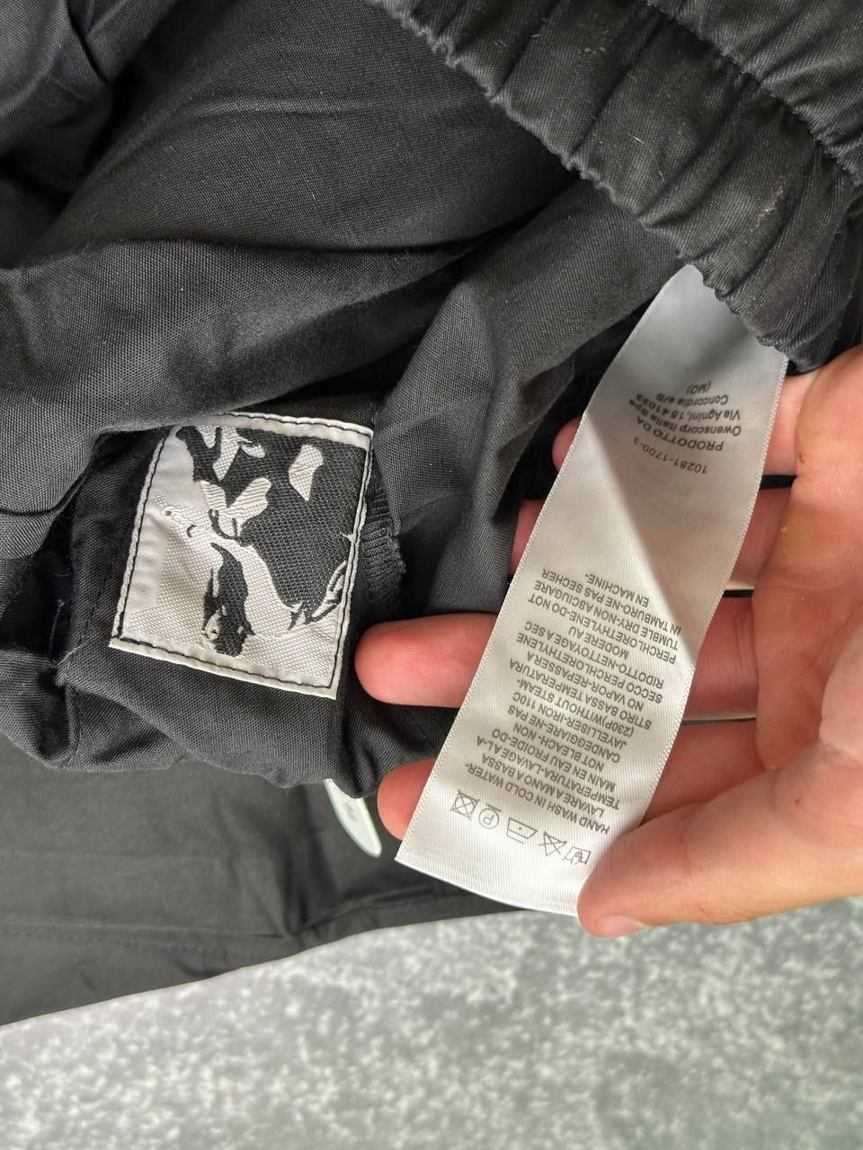 Rick Owens cargo pants черные штаны карго широкие чорні штани