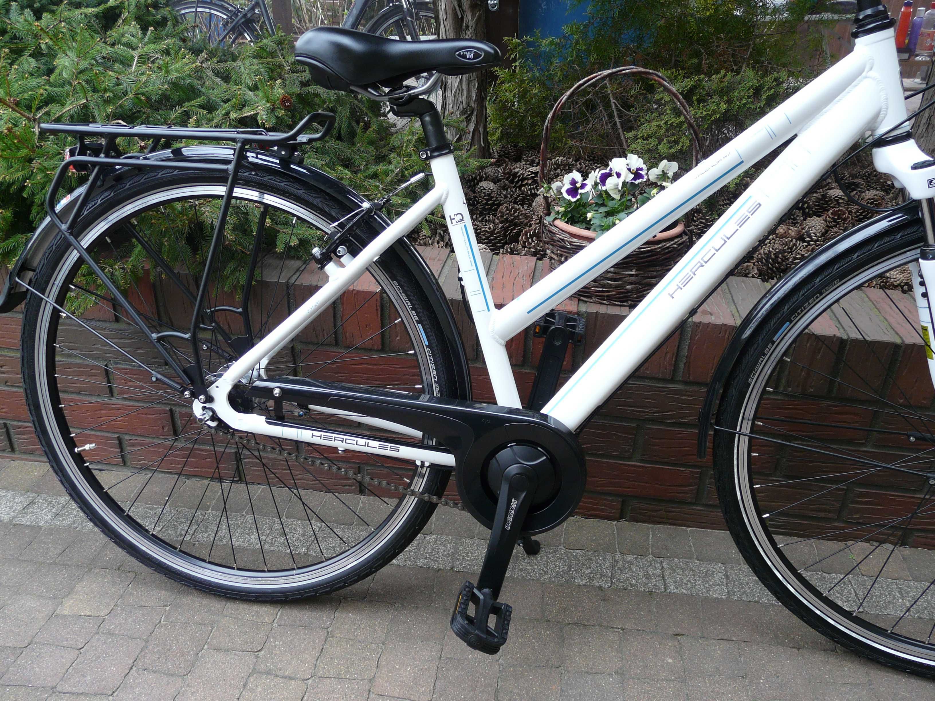 Rower miejski HERKULES Valencja R7 City 28"/46 nożny.Germany-wzorowy