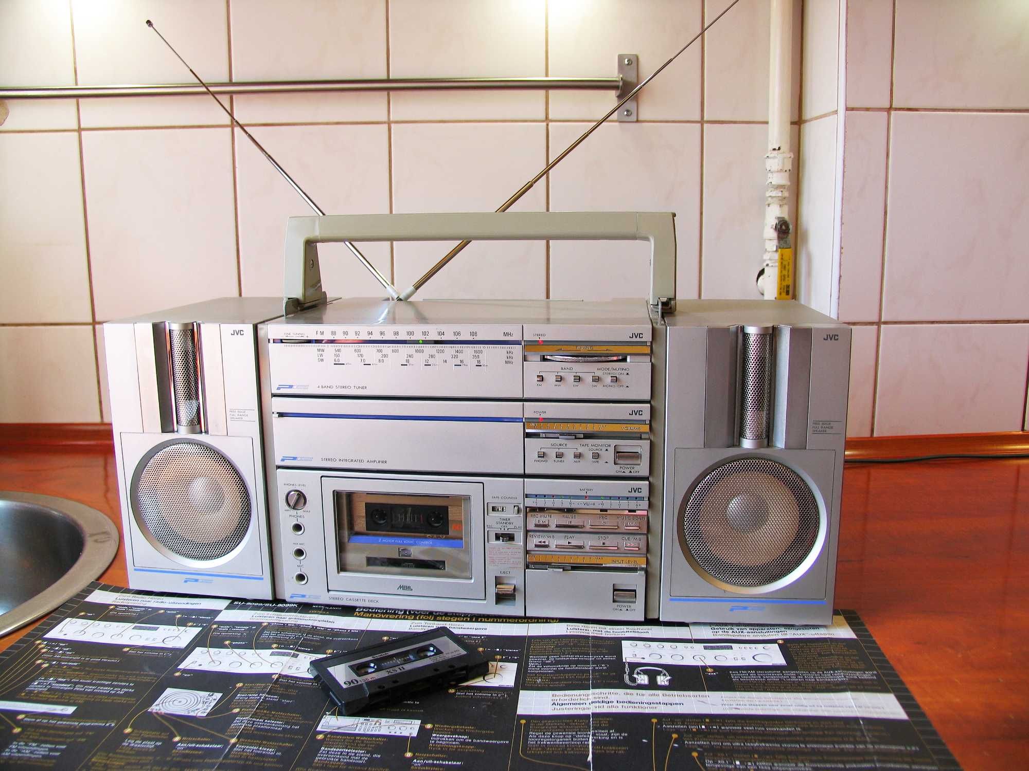 JVC PC-5JW / Boombox Vintage TOP 80's  '' Rarytas ''