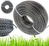 ŻYŁKA TNĄCA DO KOSY Spalinowej Pleciona 3.0mm Zbrojona Karbowana