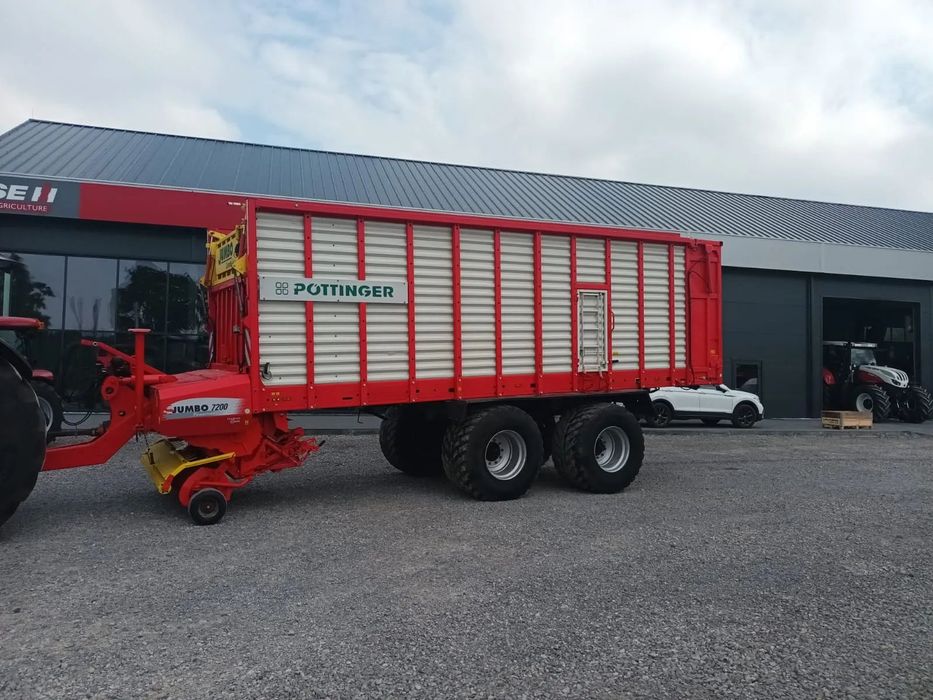 Pottinger Jumbo 7200  Przyczepa samozbierająca POTTINGER JUMBO 7200 Stan Idealny