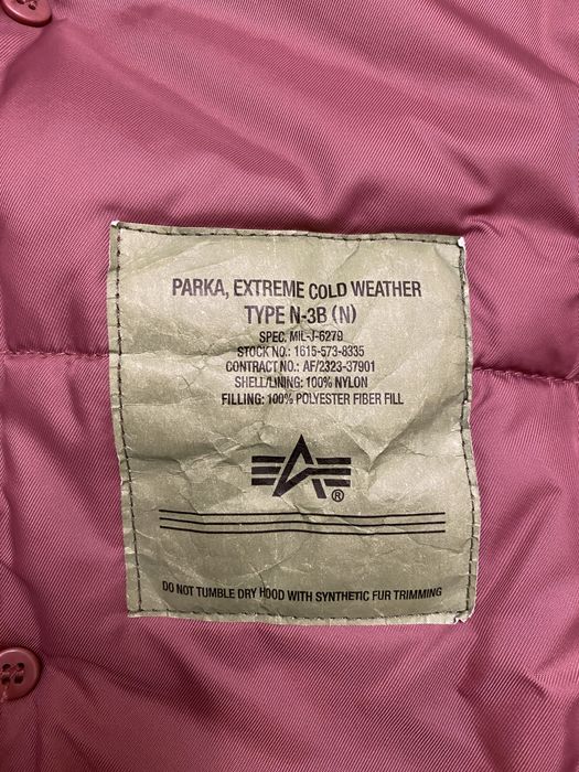 Kurtka Parka N3B Alpha Industries XS jak nowa !