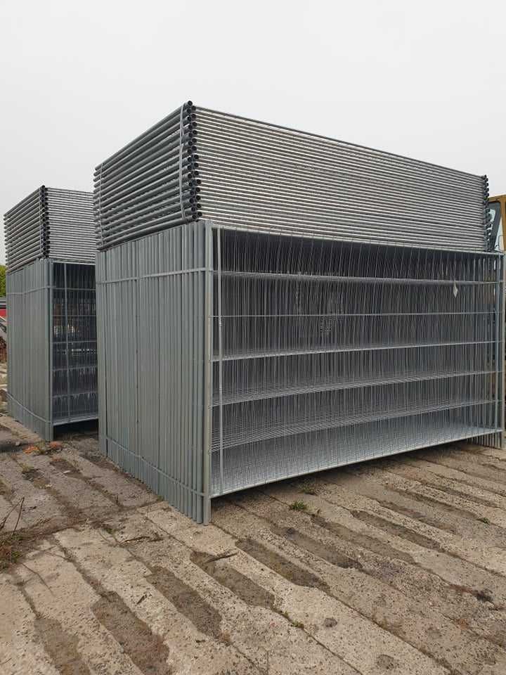 Ogrodzenie budowlane tymczasowe Ażurowe/Siatkowe - Panel-2x3,5m