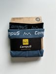 Bokserki Campus 2-pak M-czarne,niebieskie.