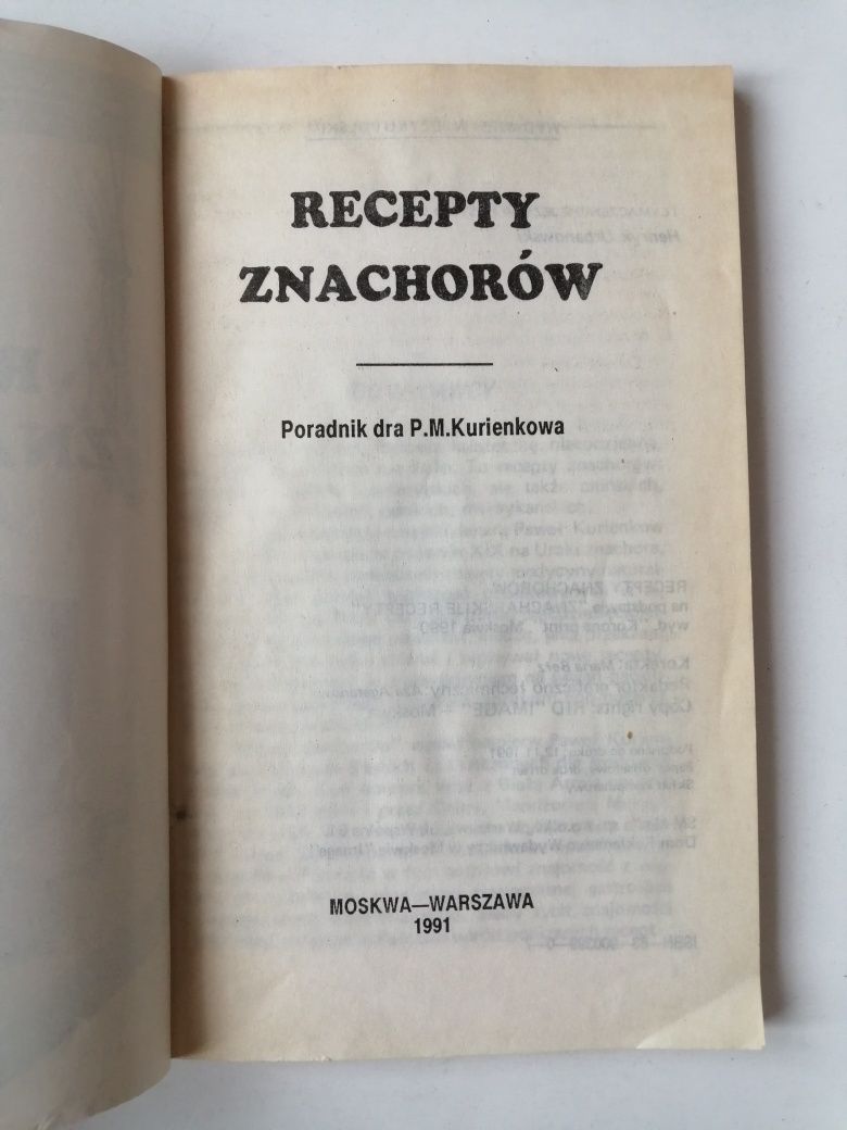 Recepty znachorów - P. M. Kurienkow
