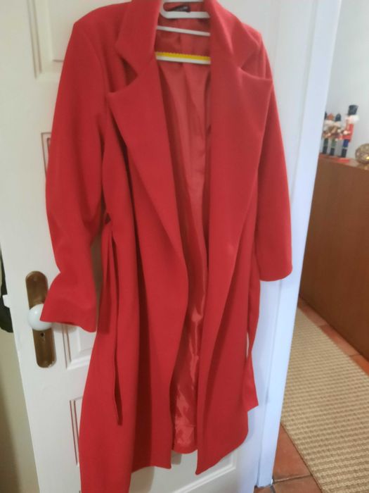 Casaco comprido fazenda L/XL