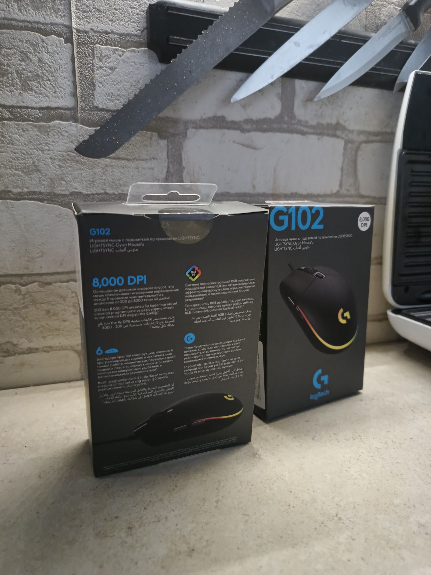 Продам ігрові миші logitech g102 lightsync