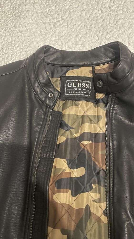 Kurtka skóra Guess L