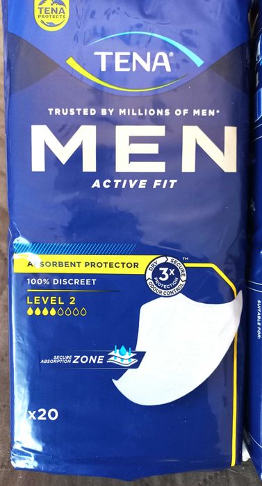 TENA MEN wkładki level 2 x 4 op.