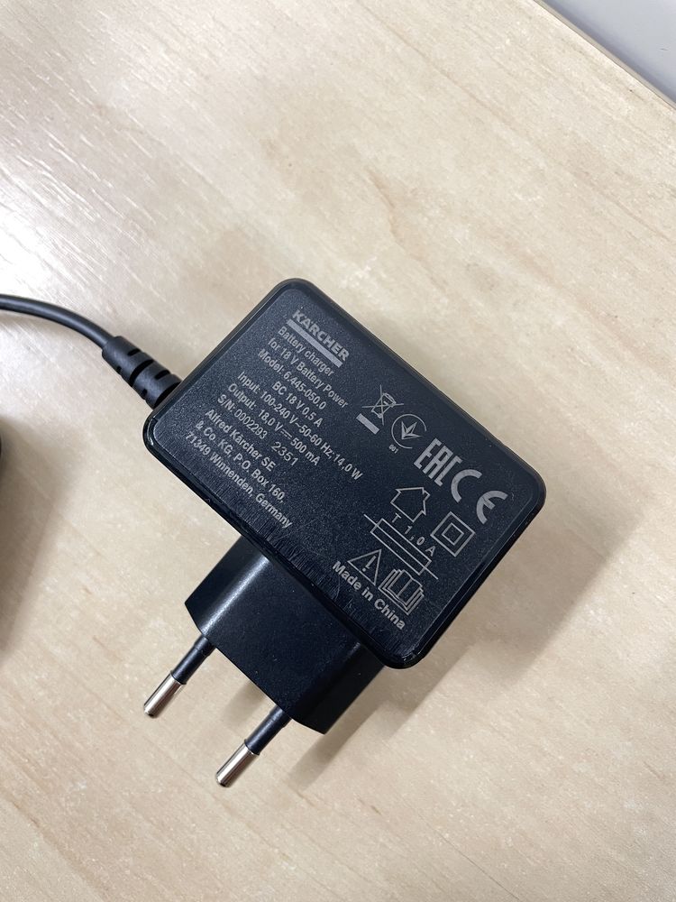 Szybka ładowarka Battery Power T 1,0 A baterii karcher 18 v