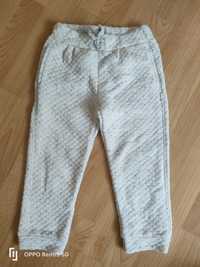 Grubsze ciepłe spodnie 92% bawełna