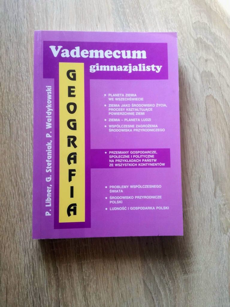 Geografia Vademecum gimnazjalisty