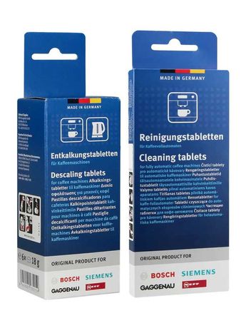Набор Таблетки от накипи и для удаления масляного налета Bosch Siemens