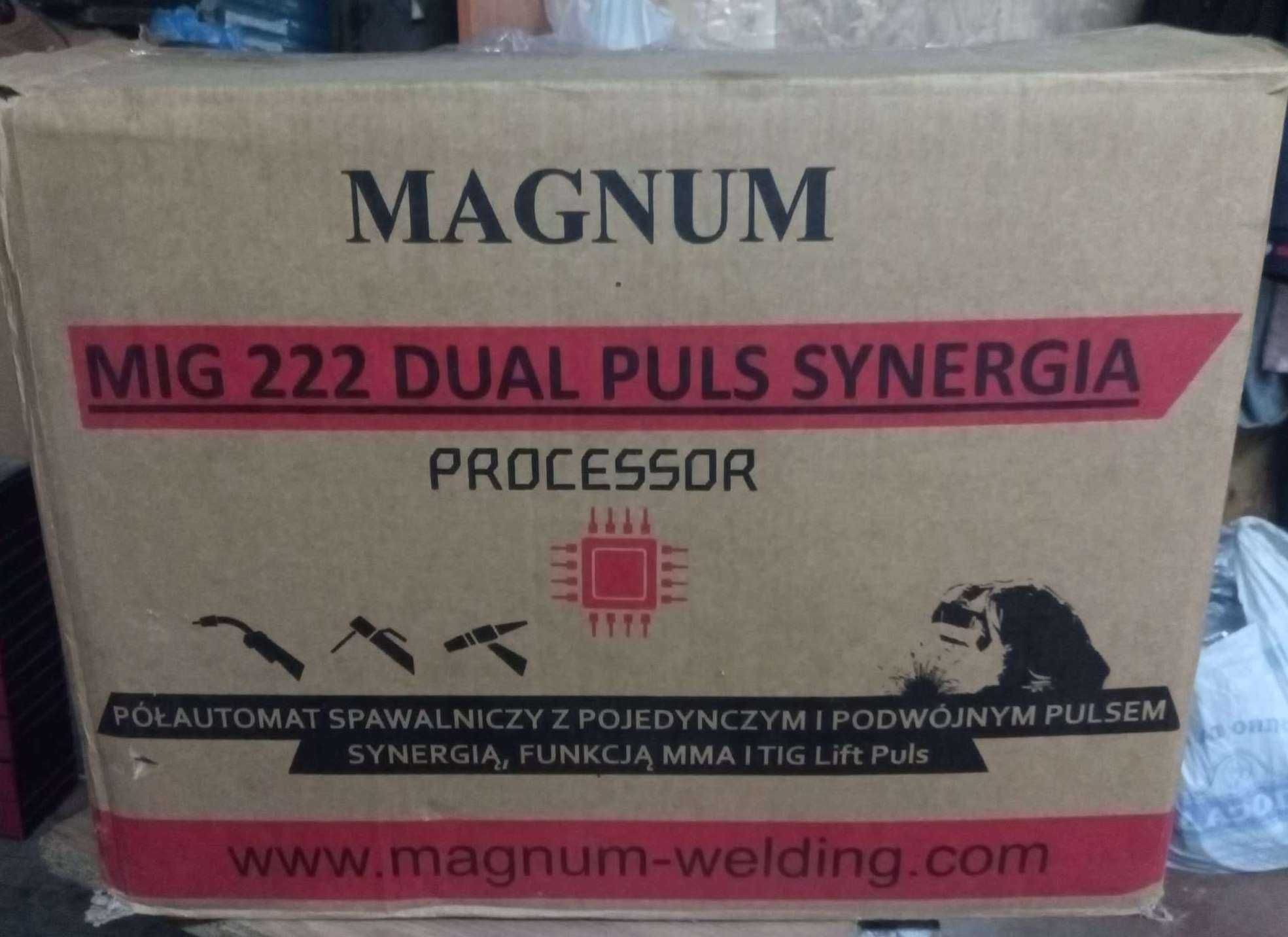 Профессиональный сварочник Magnum Mig 222 Dual Puls Synergia