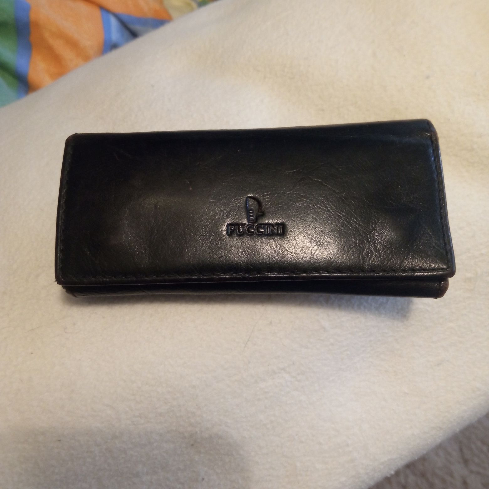 Puccini etui portfel na klucze ze skóry