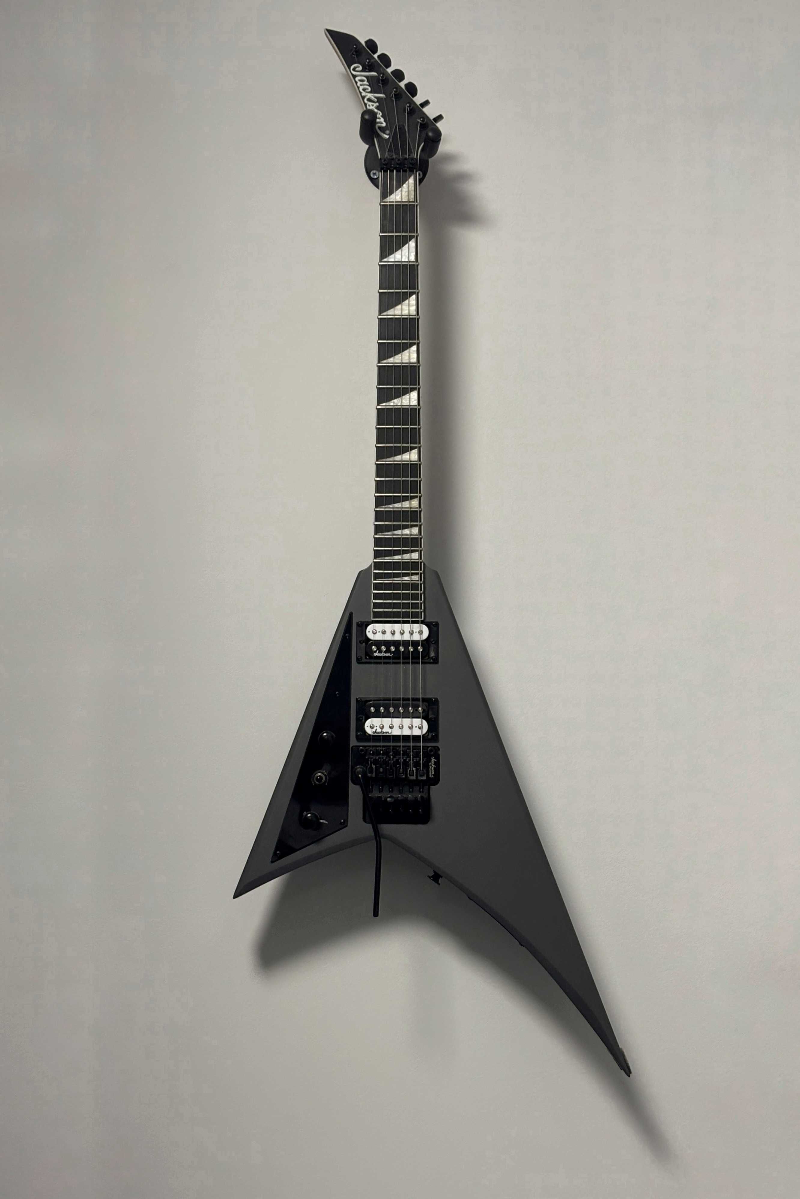 Gitara elektryczna Jackson JS32L Rhoads Left Handed, Satin szary
